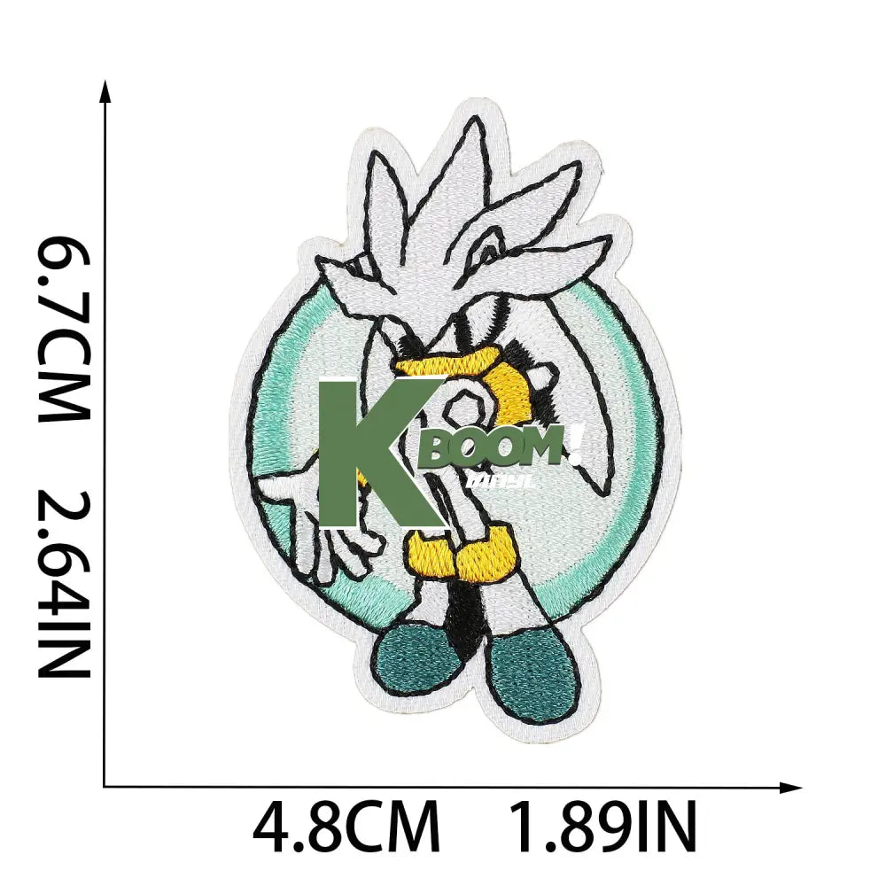 Iron On Patches Sonic
