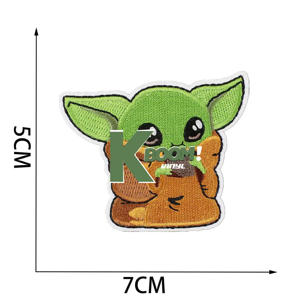 Iron On Patches Yoda