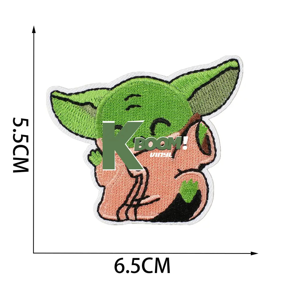 Iron On Patches Yoda