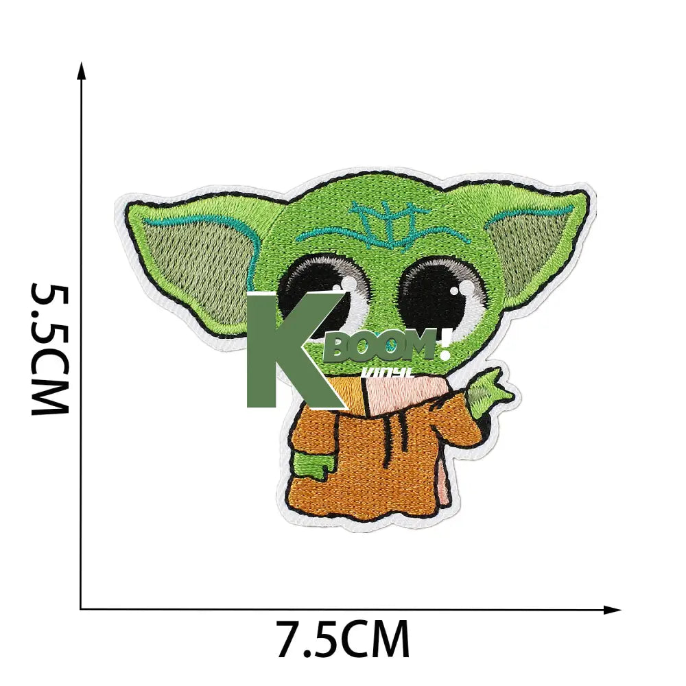 Iron On Patches Yoda