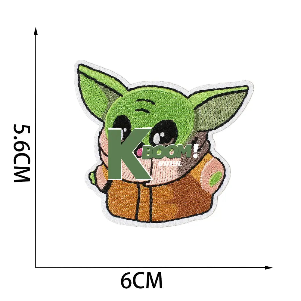 Iron On Patches Yoda