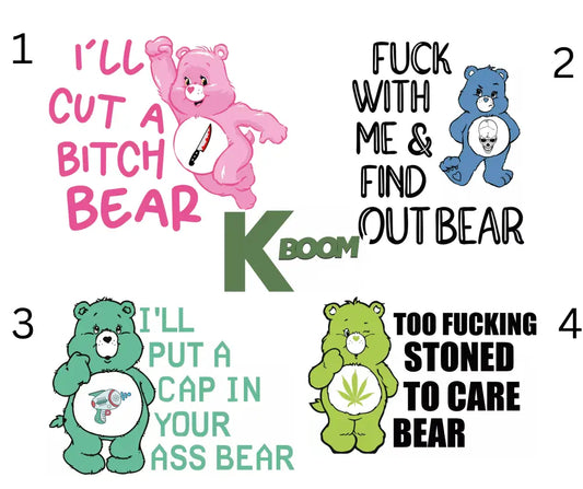 jb wear T-Shirt + swear bear print