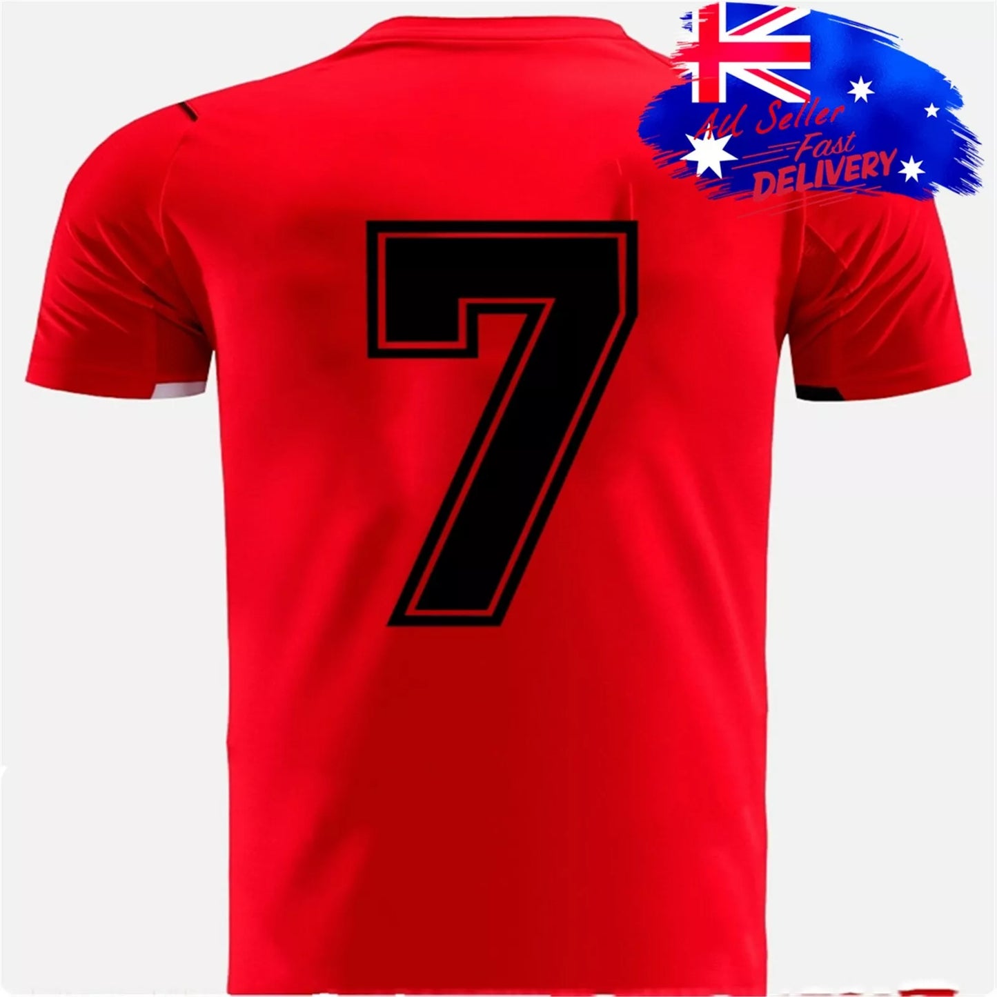Iron On DTF Numbers Letters Sports Football Soccer Jersey Uniforms T-Shirts White /black