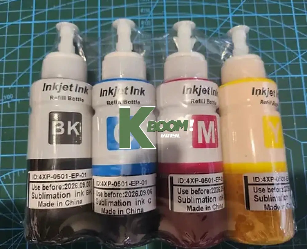 Sublimation ink pack 4 pack
