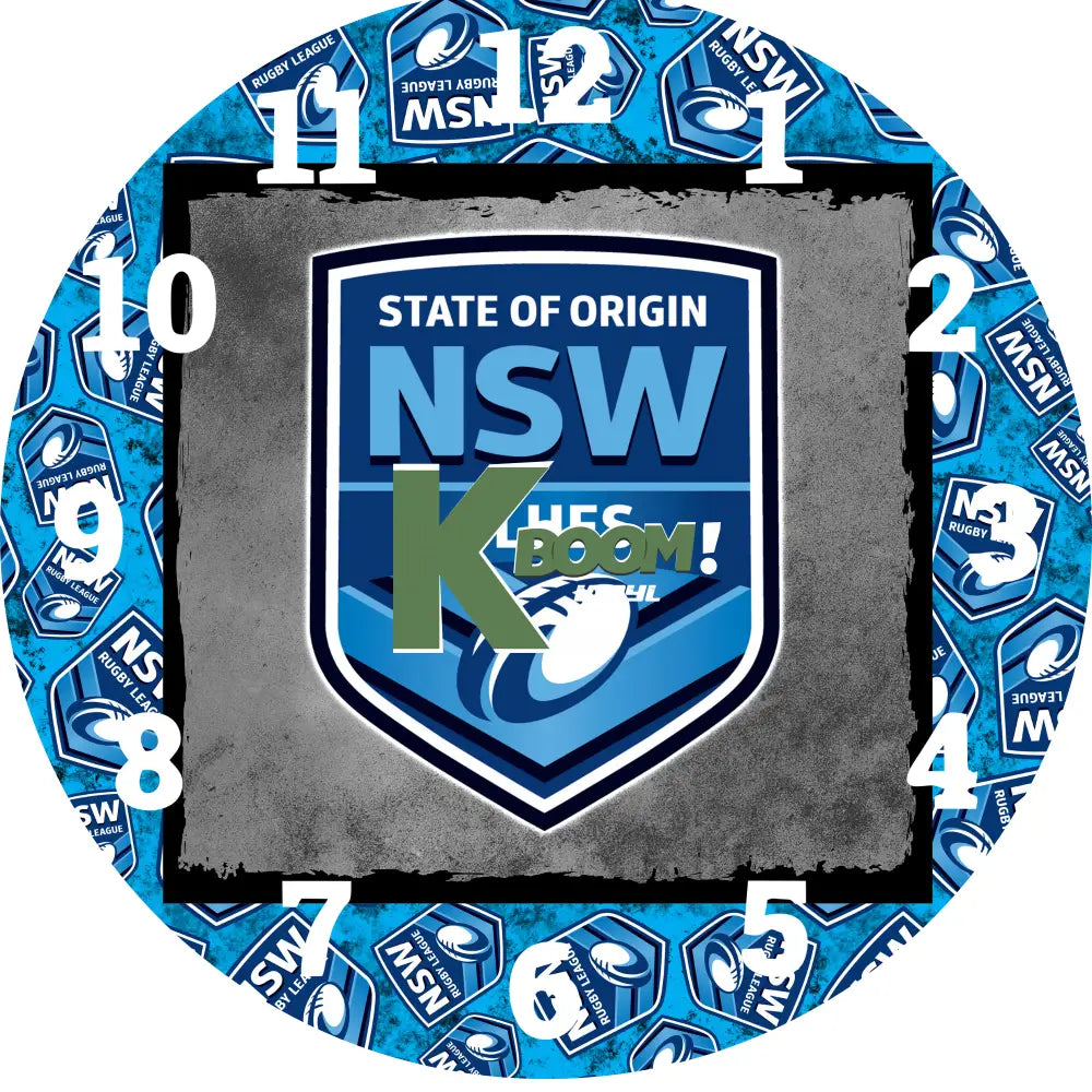 Sublimation print for 20cm x 20cm clock