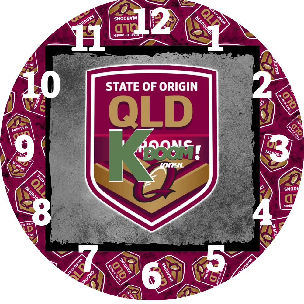 Sublimation print for 20cm x 20cm clock