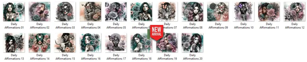 Sublimation prints package / Ready to press 20pc (21)