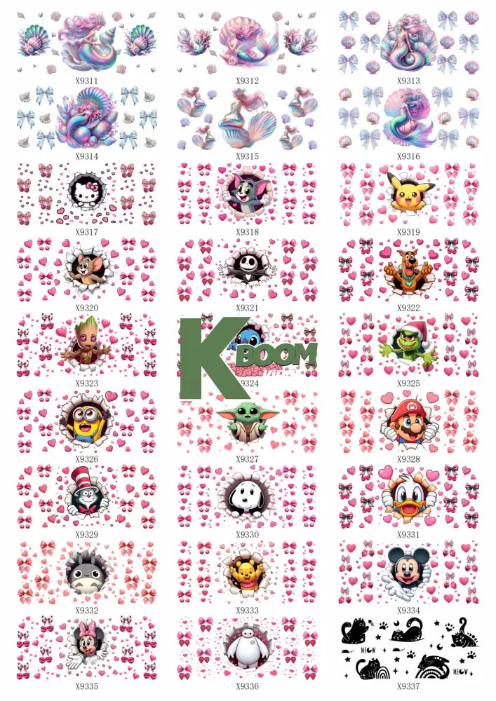 Wholesale UV DTF catalogue 2