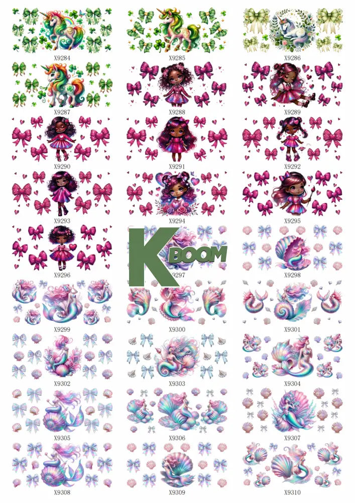 Wholesale UV DTF catalogue 2