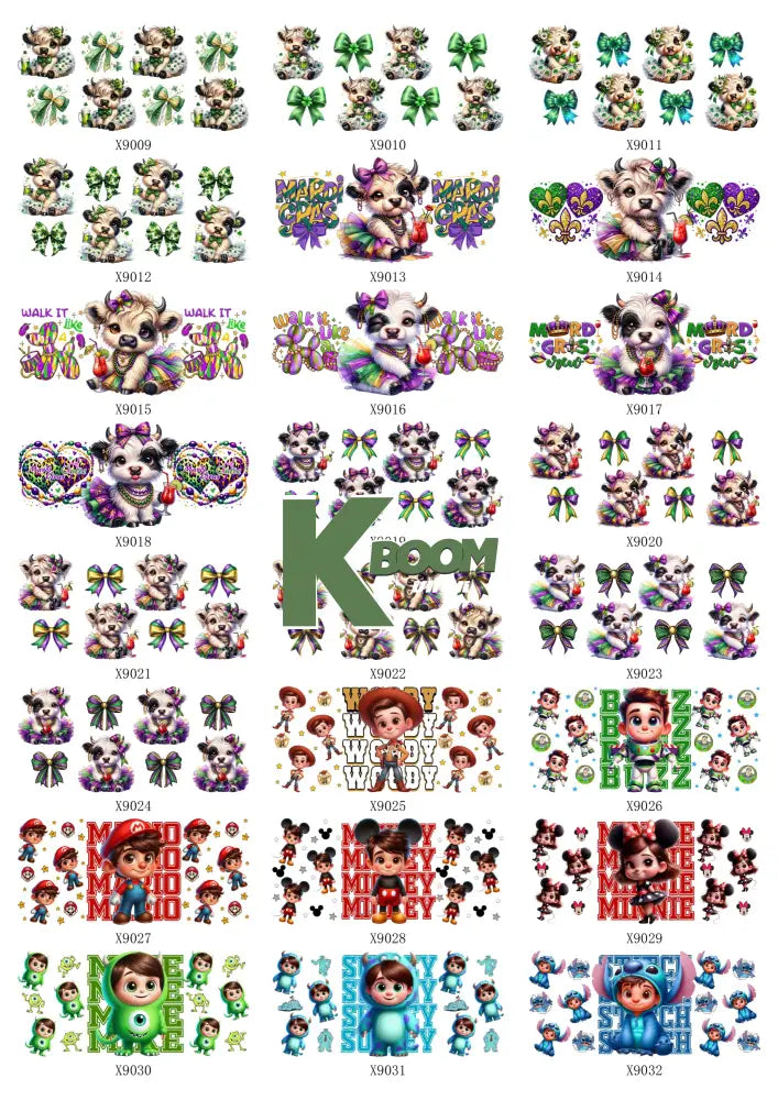 Wholesale UV DTF catalogue 3