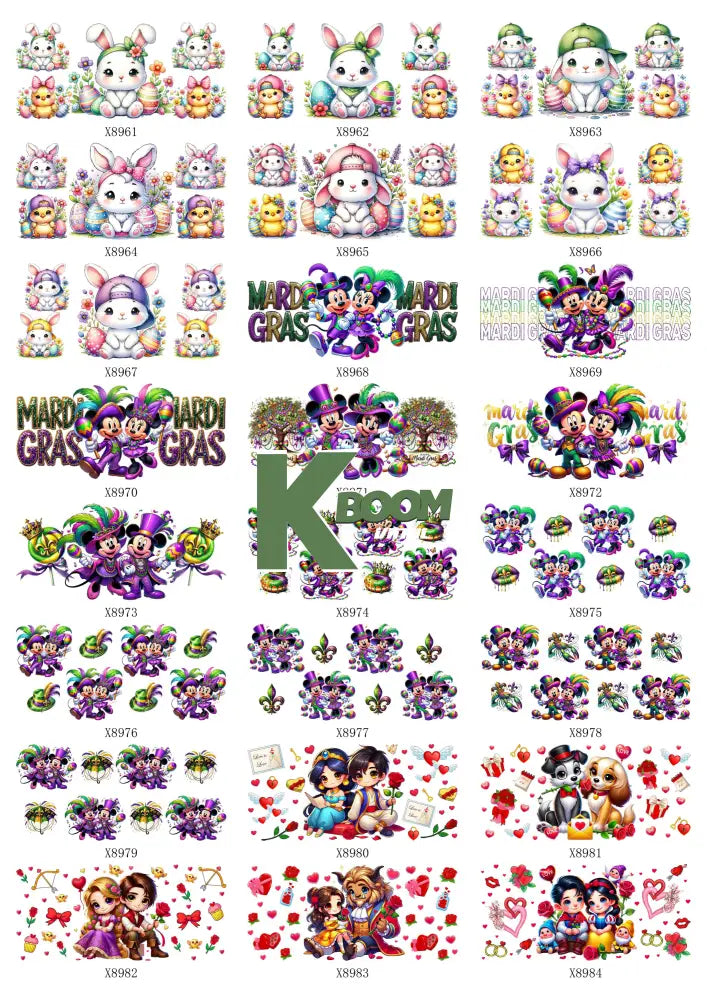 Wholesale UV DTF catalogue 3