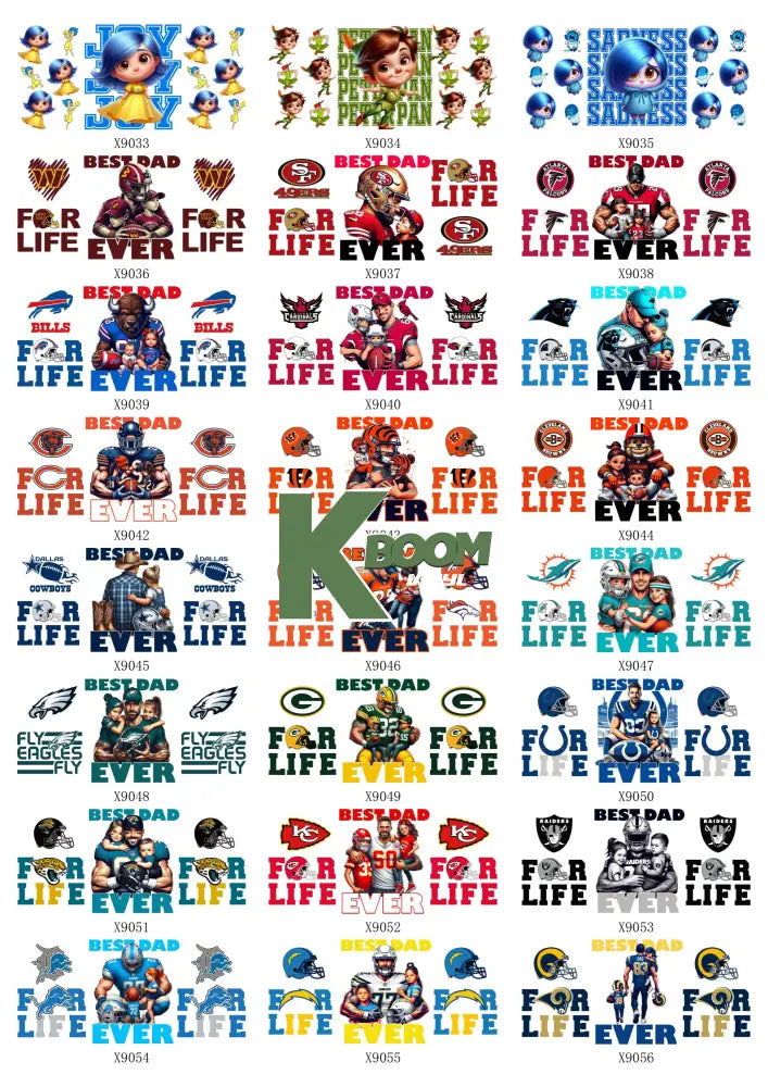 Wholesale UV DTF catalogue 3