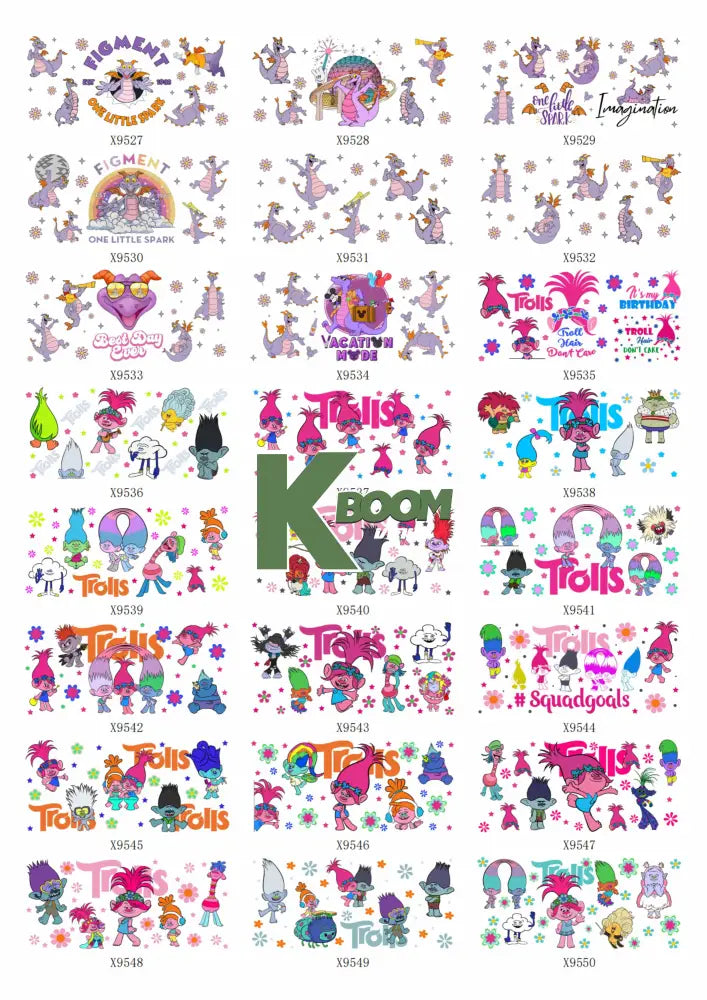 Wholesale UV DTF catalogue 4
