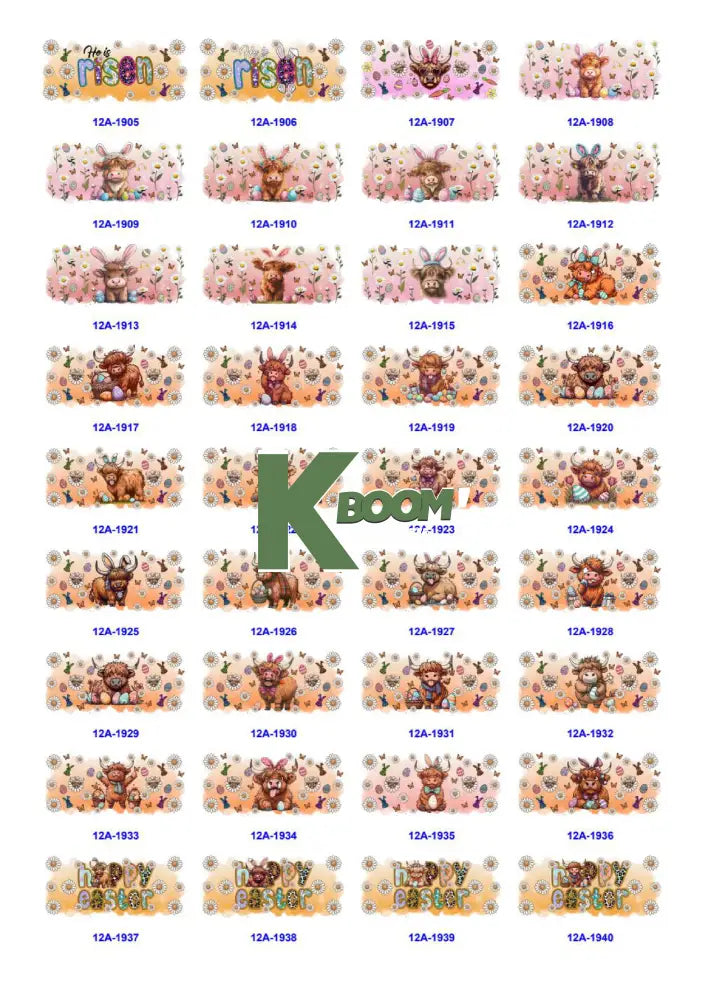 Wholesale UV DTF catalogue 5 61 pages
