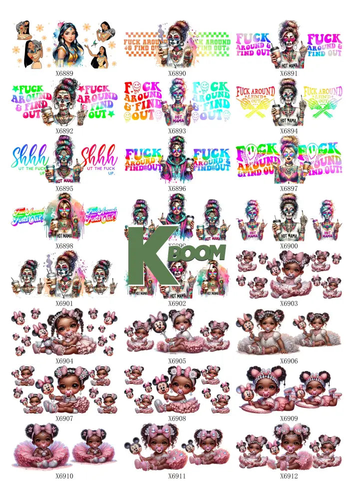 Wholesale UV DTF catalogue 8