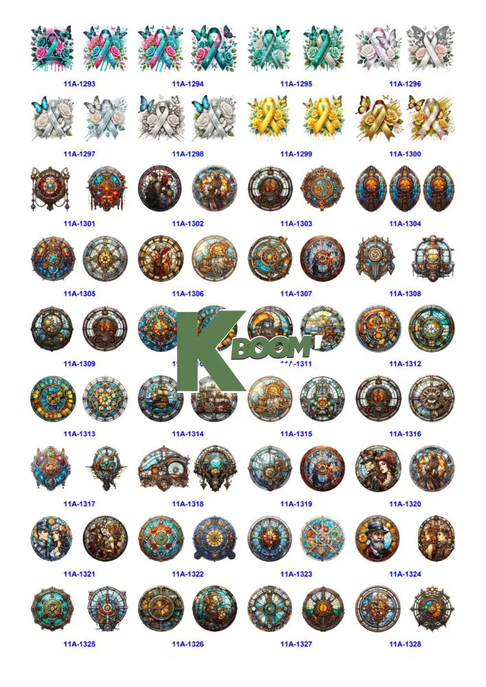 Wholesale UV DTF catalogue 9 77 pages