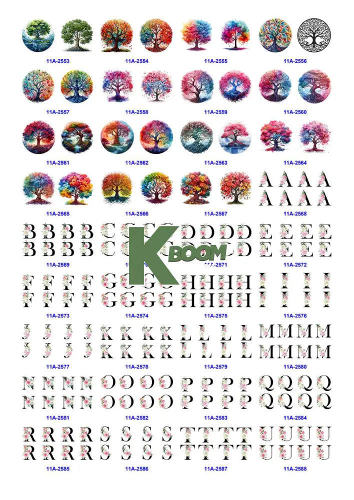 Wholesale UV DTF catalogue 9 77 pages