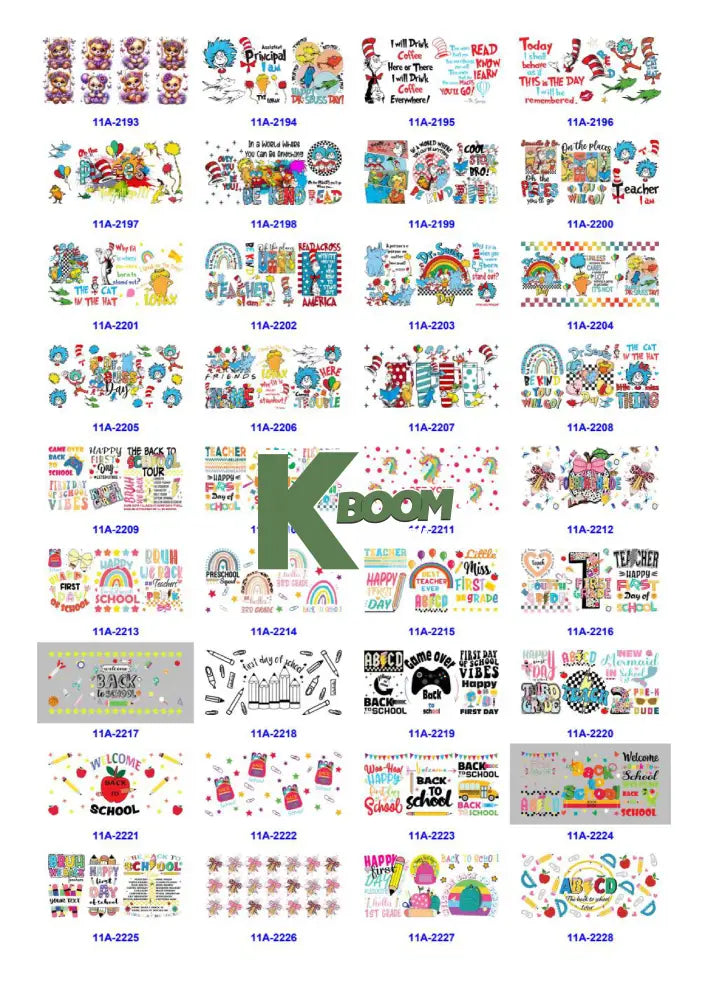 Wholesale UV DTF catalogue 9 77 pages