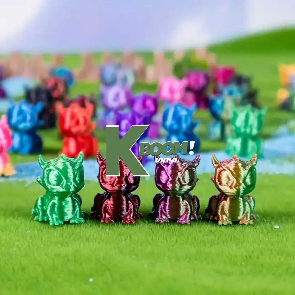 10 x 3D Printed Dragon