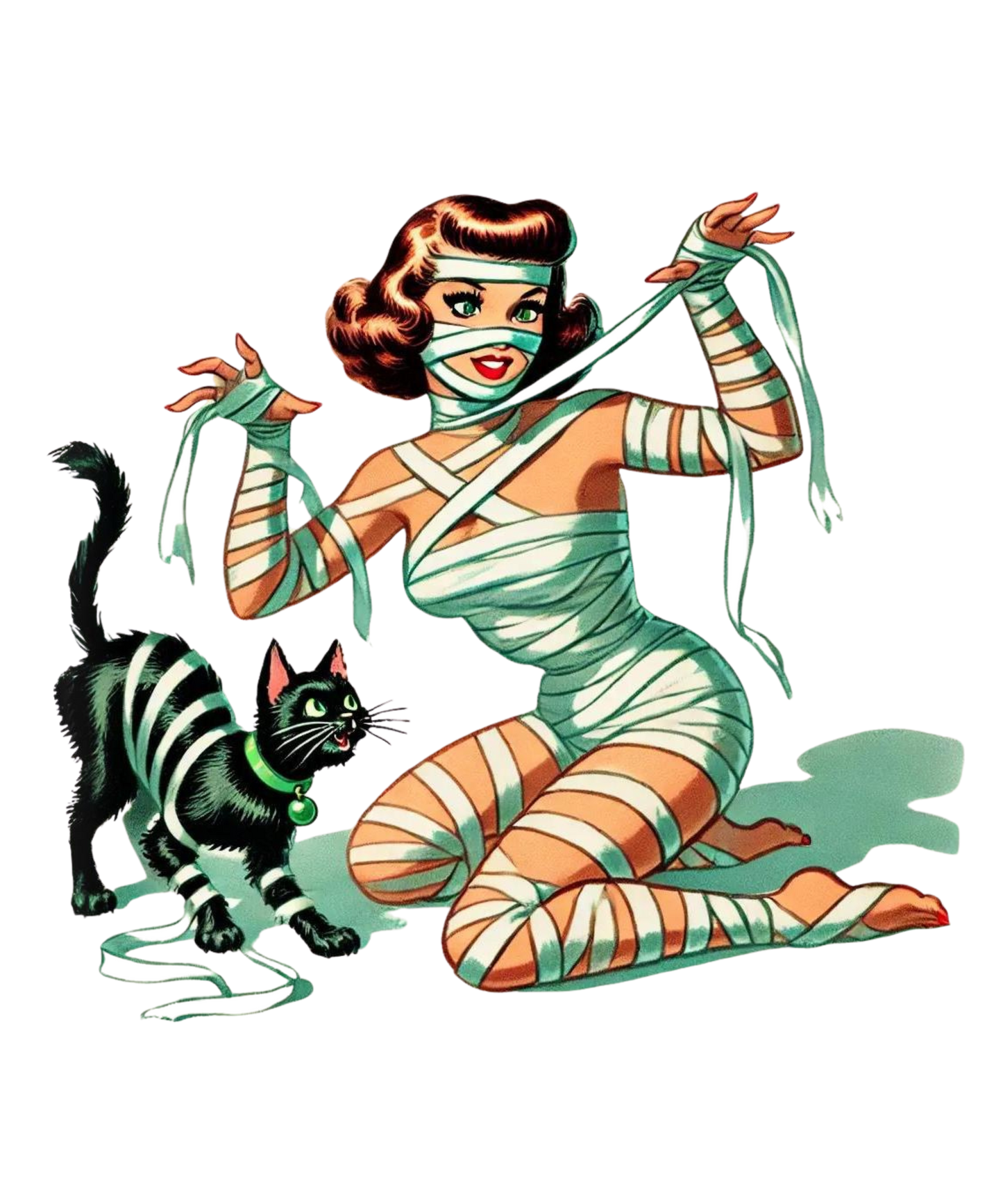 Iron On DTF Transfers For T-Shirt Clothes about 22cm Vintage