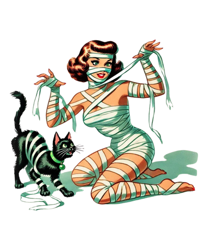 Iron On DTF Transfers For T-Shirt Clothes about 22cm Vintage