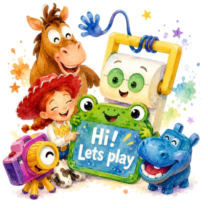 Iron On DTF Transfers For T-Shirt Clothes about 22cm 10 to choice from Toy Story 5