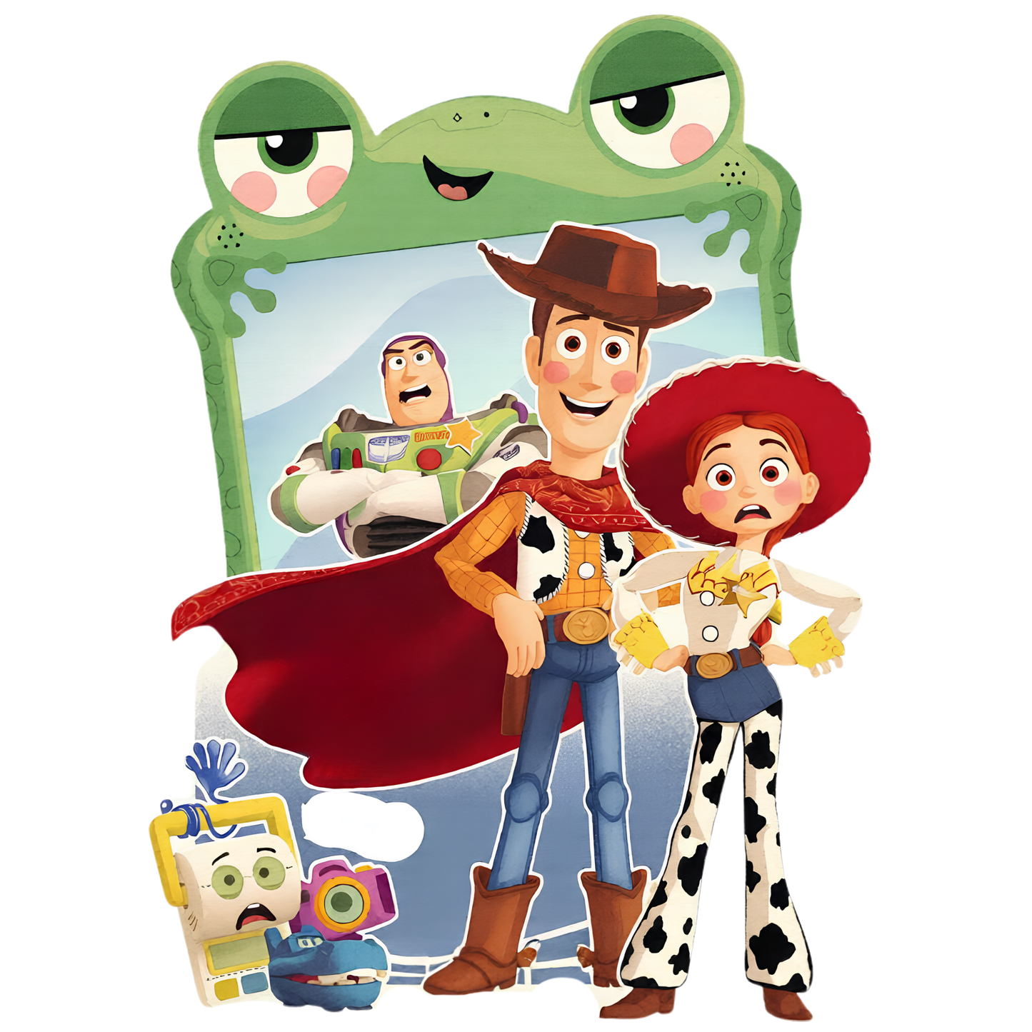 Iron On DTF Transfers For T-Shirt Clothes about 22cm 10 to choice from Toy Story 5