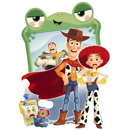 Iron On DTF Transfers For T-Shirt Clothes about 22cm 10 to choice from Toy Story 5