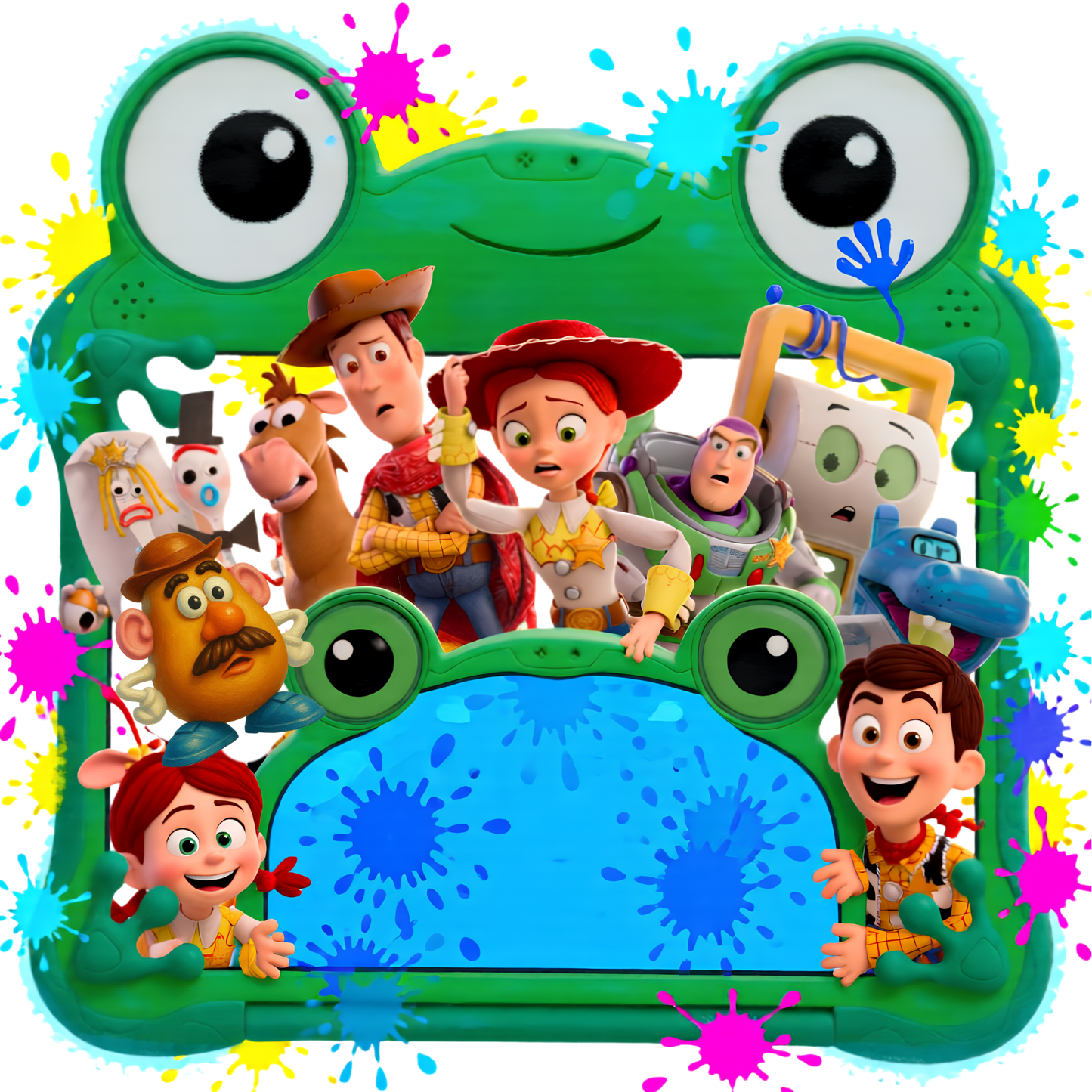 Iron On DTF Transfers For T-Shirt Clothes about 22cm 10 to choice from Toy Story 5