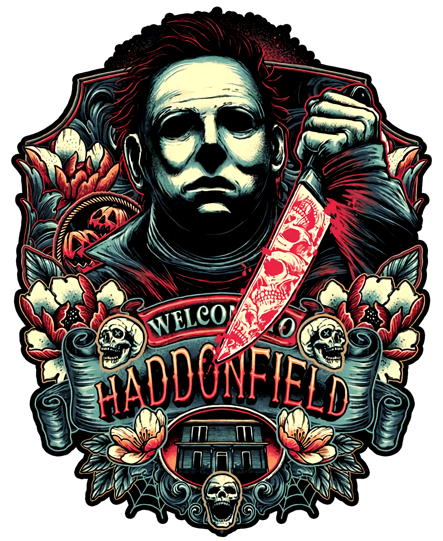 Iron On DTF Transfers For T-Shirt Clothes about 25cm Classic 2