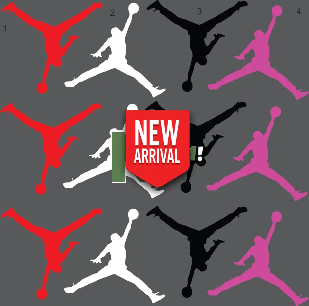 12 X Jorden VARIATIONS IRON ON HEAT TRANSFER SPORT