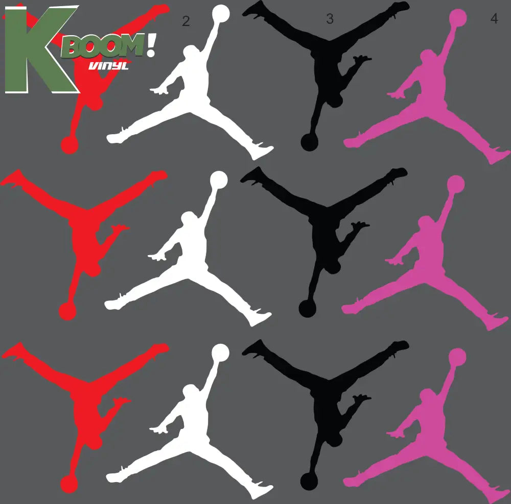 12 X Jorden VARIATIONS IRON ON HEAT TRANSFER SPORT