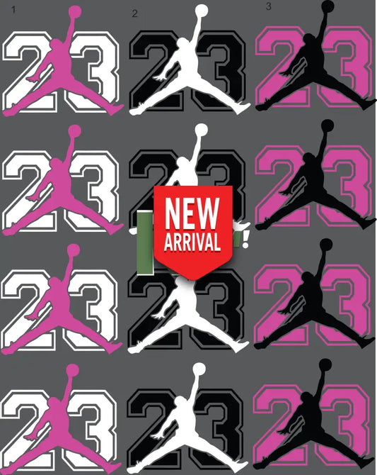 12 X Jorden VARIATIONS IRON ON HEAT TRANSFER SPORT