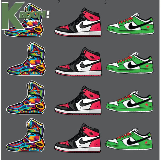 12 X NIKE VARIATIONS IRON ON HEAT TRANSFER SPORT