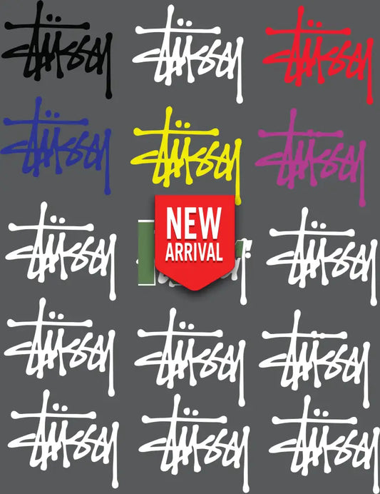 12 X Stussy VARIATIONS IRON ON HEAT TRANSFER SPORT