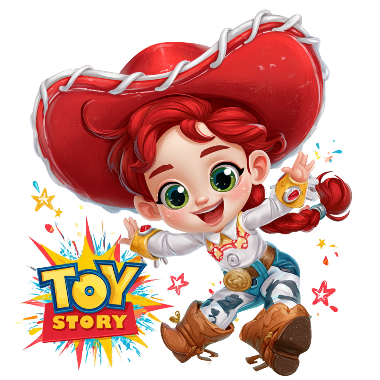Iron On DTF Transfers For T-Shirt Clothes about 22cm 10 to choice from Toy Story 5