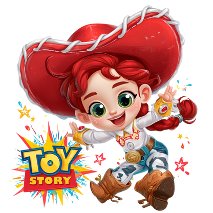 Iron On DTF Transfers For T-Shirt Clothes about 22cm 10 to choice from Toy Story 5