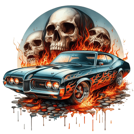 Iron On DTF Transfers For T-Shirt Clothes about 22cm 10 to choice from