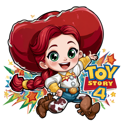Iron On DTF Transfers For T-Shirt Clothes about 22cm 10 to choice from Toy Story 5