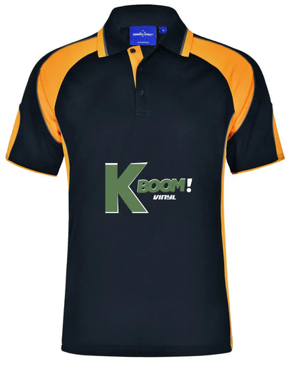 15 X ALLIANCE POLO + Full colour left chest and back Print