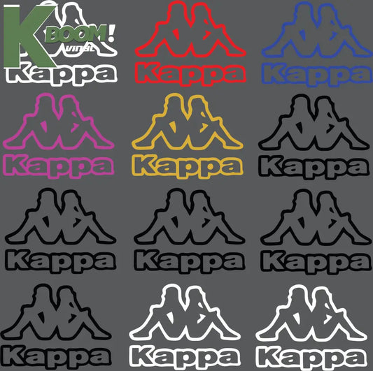 15 X Kappa VARIATIONS IRON ON HEAT TRANSFER SPORT