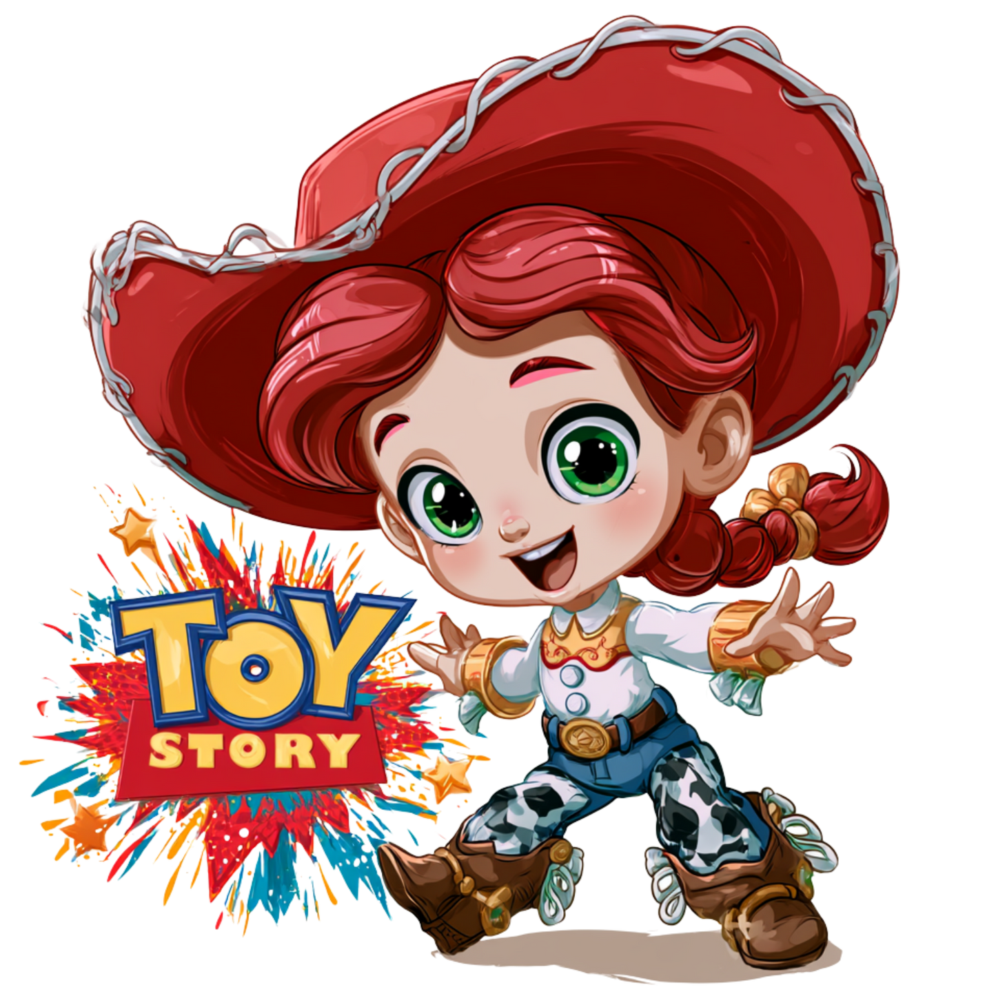 Iron On DTF Transfers For T-Shirt Clothes about 22cm 10 to choice from Toy Story 5