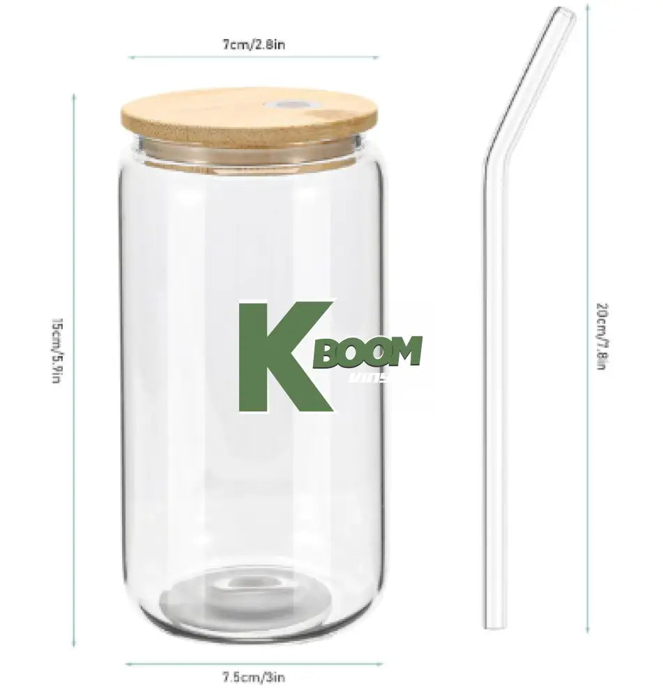 16oz Clear Glass Tumblers