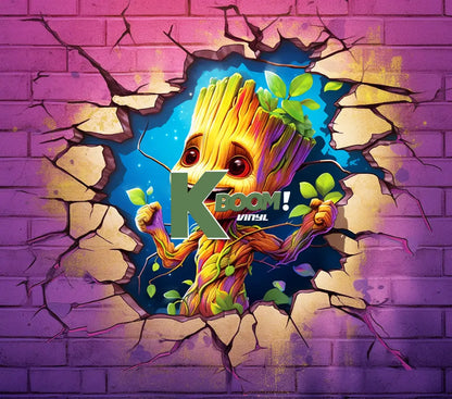 20 Oz Skinny Tumblers 3D Baby Super Heroes 60 image to choice from 10