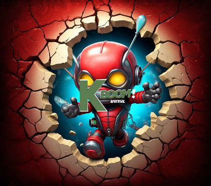 20 Oz Skinny Tumblers 3D Baby Super Heroes 60 image to choice from 14