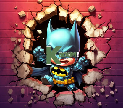 20 Oz Skinny Tumblers 3D Baby Super Heroes 60 image to choice from 16