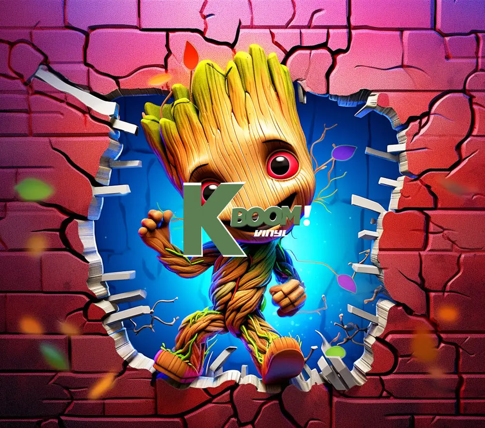 20 Oz Skinny Tumblers 3D Baby Super Heroes 60 image to choice from 28