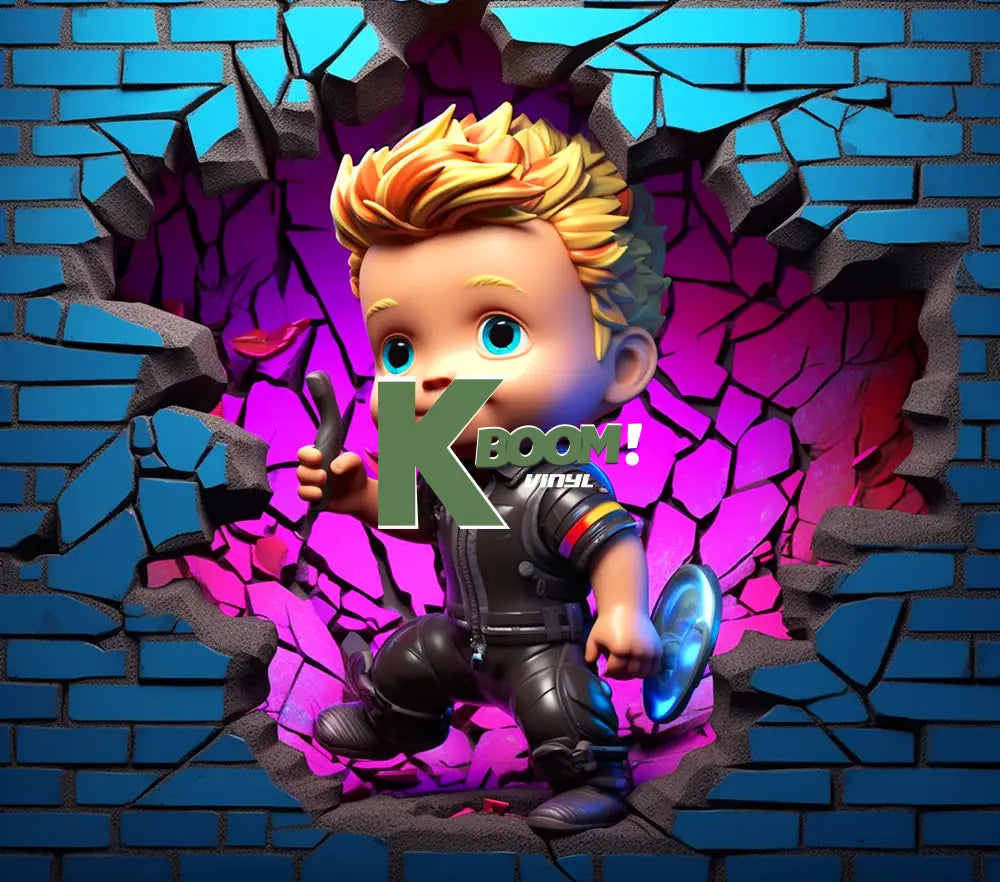 20 Oz Skinny Tumblers 3D Baby Super Heroes 60 image to choice from 30