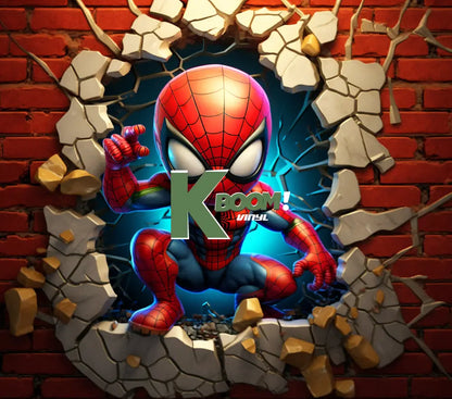 20 Oz Skinny Tumblers 3D Baby Super Heroes 60 image to choice from 36