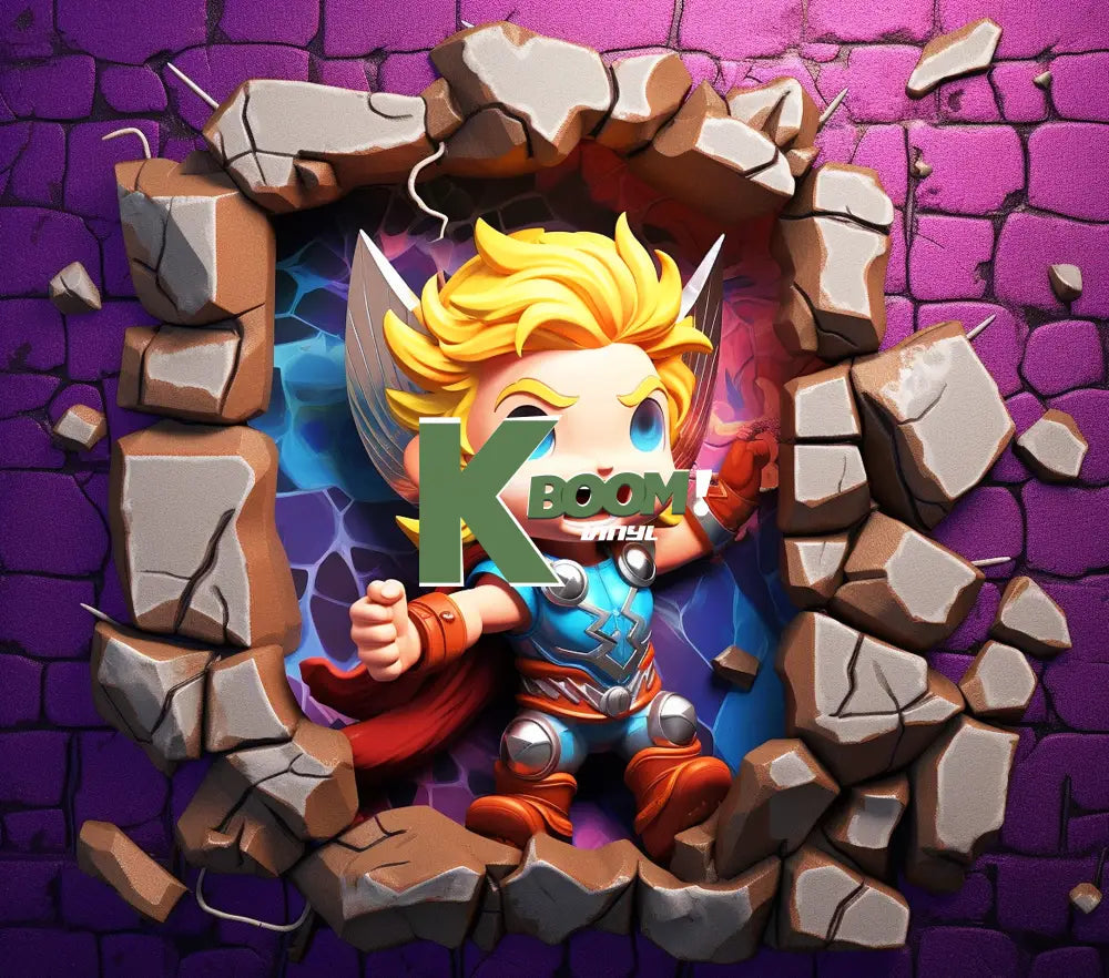 20 Oz Skinny Tumblers 3D Baby Super Heroes 60 image to choice from 41